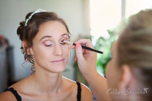 coulisses maquillage mariage miss delph